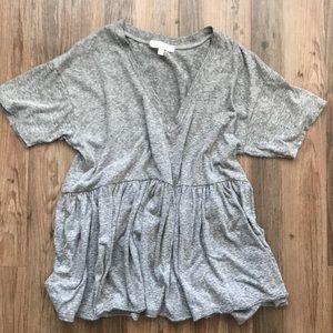 Truly Madly Deeply V-Neck Babydoll Tee
